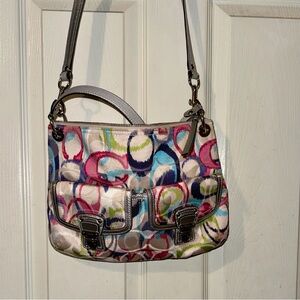 Coach Colorful Patterned Crossbody Bag